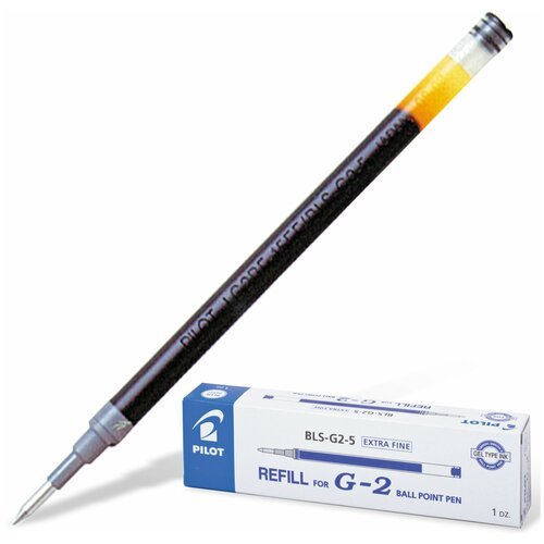 Стержень гелевый для автоматической ручки Pilot 'G-2' 110мм, 0,5мм, синий