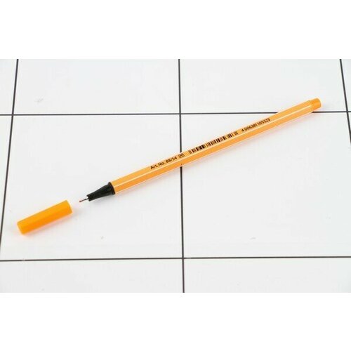 Ручка кап. 0,4мм 'Point 88' оранжевая Stabilo