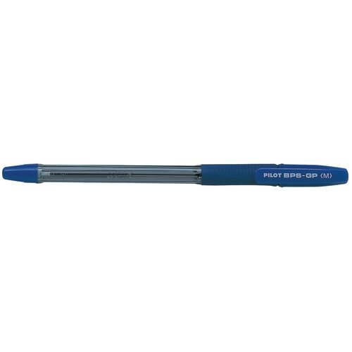 PILOT Ручка шариковая, 1 мм, BPS-GP-М, BPS-GP-M-L, синий цвет чернил, 1 шт.