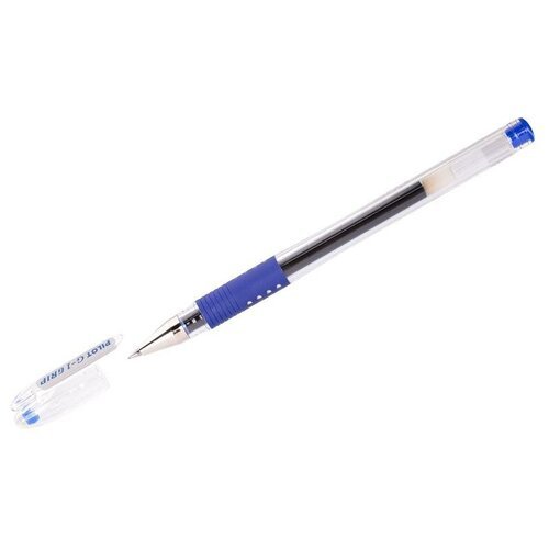 PILOT ручка гелевая G-1 Greep 0.5 мм, BLGP-G1-5, BLGP-G1-5-L, cиний цвет чернил, 1 шт.
