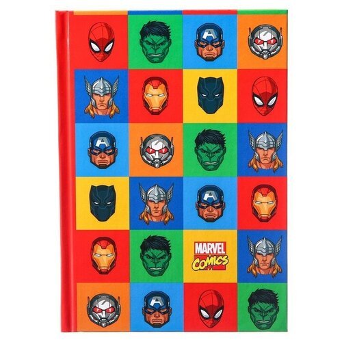Ежедневник А5, 80 листов 'Marvel', Мстители