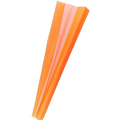 Гофрированная бумага «Неон. Ярко-оранжевая», 50 х 250 см