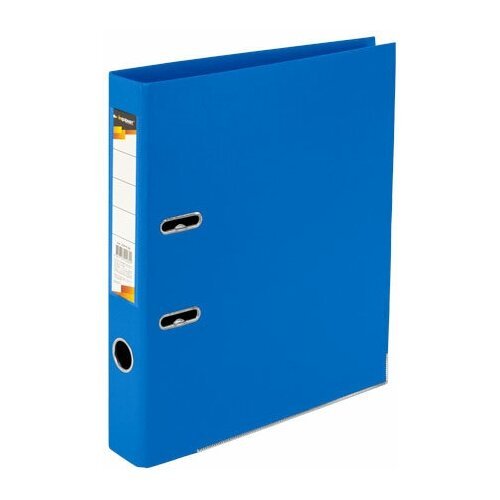 INFORMAT Папка-регистратор А4, двухстороннее покрытие ПВХ, 55 мм, ярко-синий