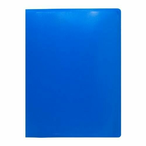 Папка Buro -ECB20BLUE, 20шт вкладышей, A4, пластик, 0.5мм, синий