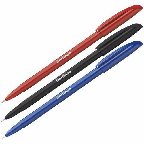 Ручка шариковая 0.7 мм, Metallic, чернила синие, 50 шт.