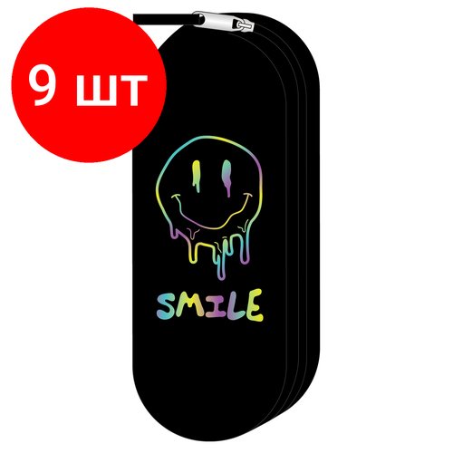 Комплект 9 шт, Пенал 210*80*45 ArtSpace 'Neon Smile', полиэстер