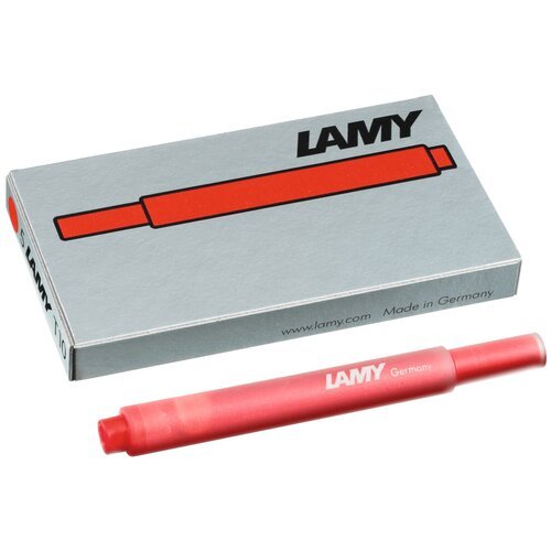Картридж для перьевой ручки Lamy T10 красный 5