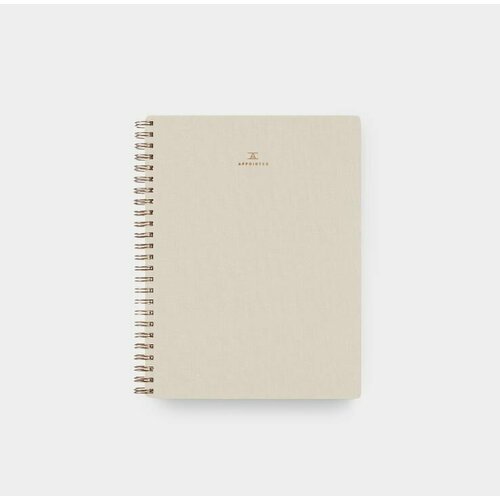 The Workbook Blank Natural Linen Блокнот