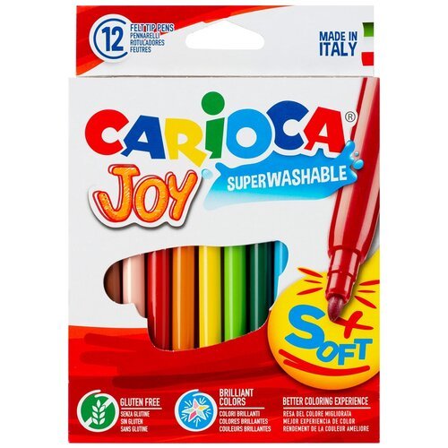 Carioca Набор фломастеров Joy, 40614, разноцветный, 1 шт.