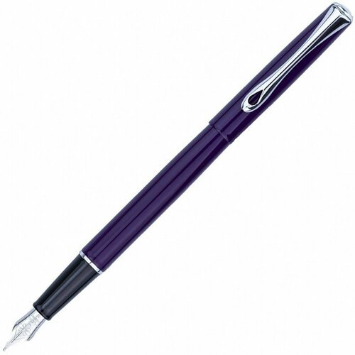 Diplomat D40703023 Перьевая ручка diplomat traveller, deep purple ст (перо - f)