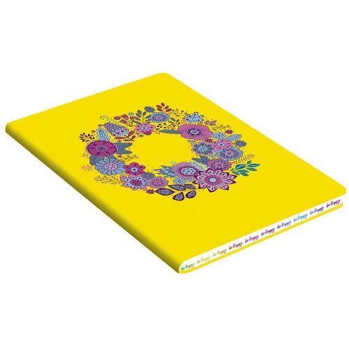 Книга для записей 'Be Happy! Дизайн 4', А5, 80 листов