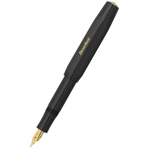 Kaweco Ручка перьевая Classic Sport Black пластиковый корпус F 0.7мм