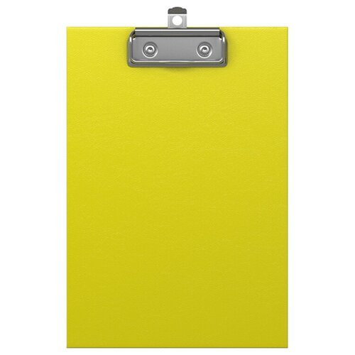 ErichKrause Планшет с зажимом Neon А5, желтый