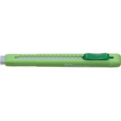 Ластик-карандаш 12 шт. 'Pentel' Clic Eraser ZE80-K салатовый корпус