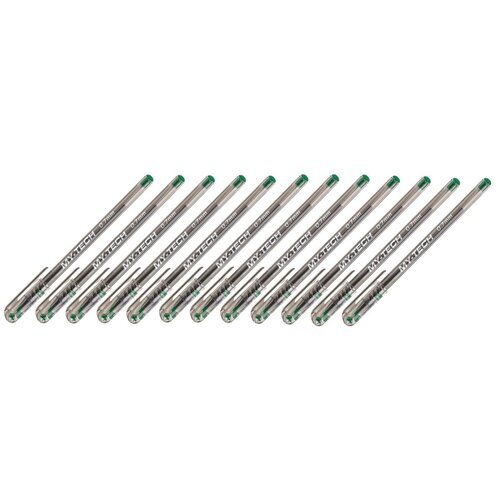 Ручка шариковая масляная PENSAN 'My-Tech', зеленая, игольчатый узел 0,7 мм, линия 0,35 мм, 2240/25 (12 штук)