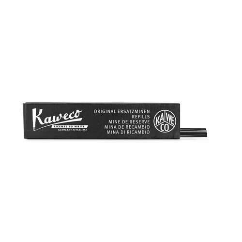 Грифель для механического карандаша Kaweco, HB, 1,18 мм, черный, набор 12 шт.