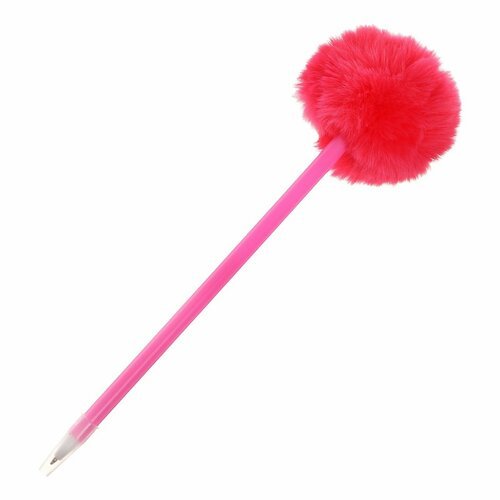 Ручка шариковая-прикол Шар розовый (Барби)