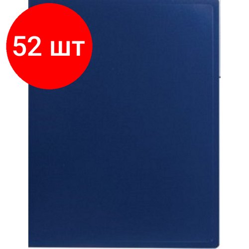 Комплект 52 штук, Папка файловая 10 ATTACHE 055-10Е синий