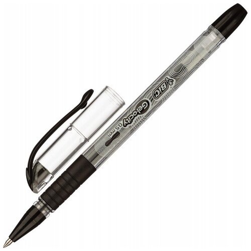 Ручка гелевая Bic Gelocity Stic черная толщина линии письма 0.27 мм, 1170771