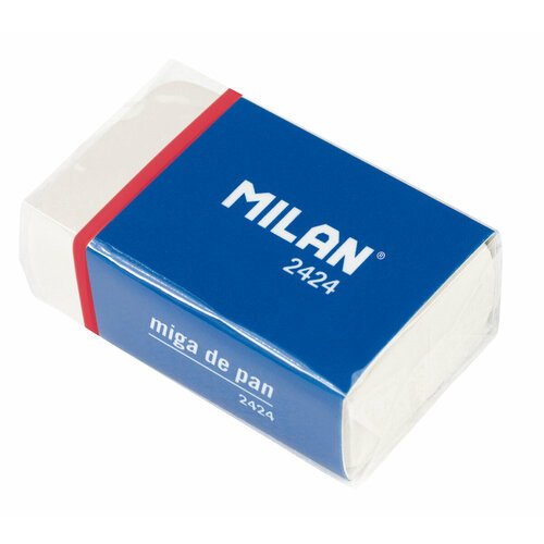 Мягкий ластик 24 шт. 'Milan' из синтетического каучука 2424 3,9 х 2,3 х 1,3 см CMM2424