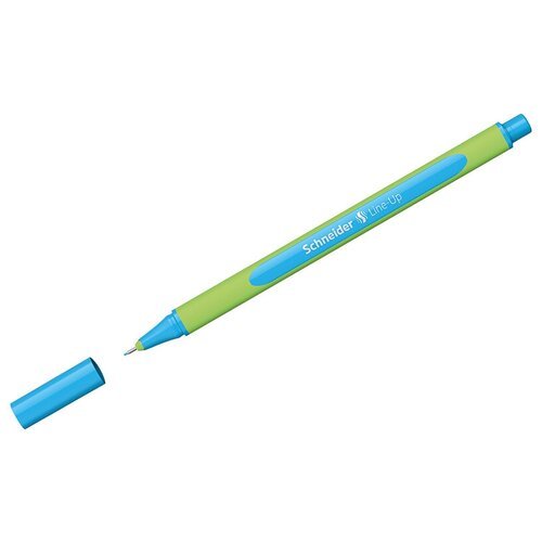 Ручка капиллярная Schneider Line-Up, 0,4 мм, цвет корпуса: салатовый, цвет чернил: лазурный, 10 шт