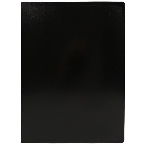 Набор из 30 штук Папка с 30 прозрачными вкладышами Buro -ECB30BLACK A4 пластик 0.5мм черный