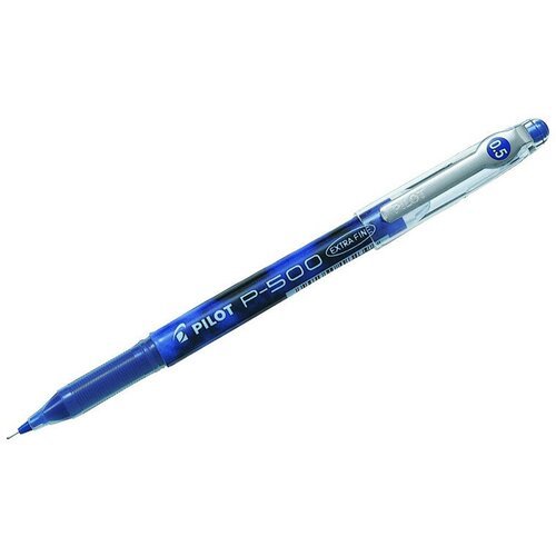 Ручка гелевая Pilot 'P-500' синяя, игольчатый стержень, 0,5мм, одноразовая, 331268