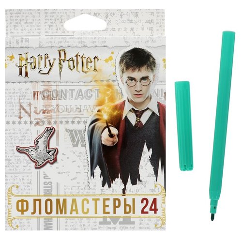 Hatber Набор фломастеров 'Гарри Поттер', 63223, разноцветный, 6 шт.