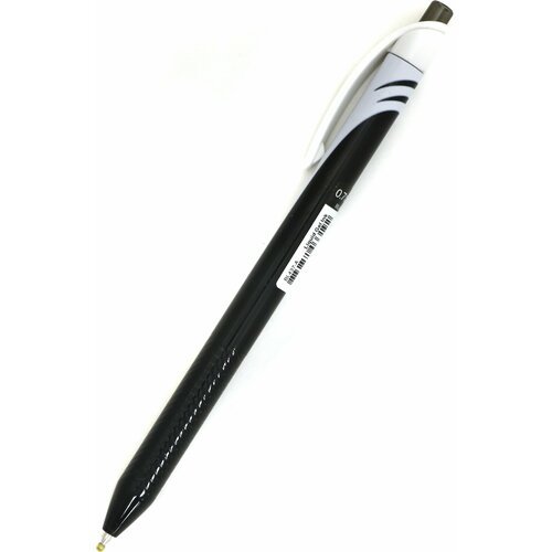 Ручка гелевая автоматическая Energel одноразовая, черная