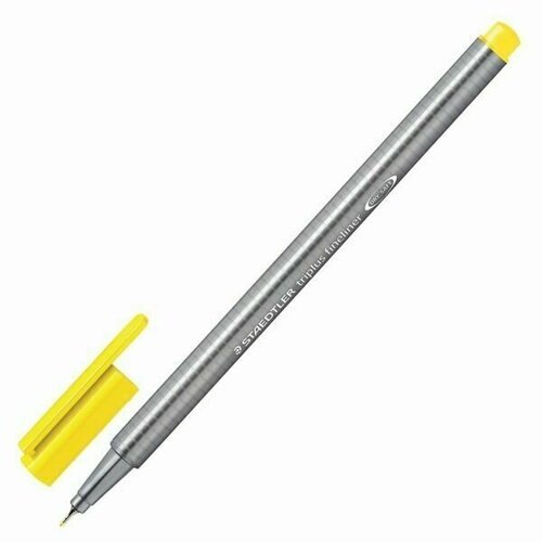 Ручка капиллярная Staedtler Triplus, одноразовая, 0.3 мм желтый