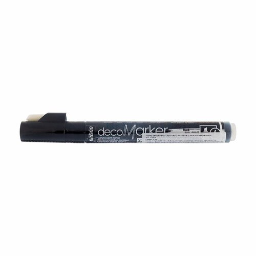 Маркер акриловый 'PEBEO' Acrylic Marker №2 4 мм скошенное 201636 (205936) черный