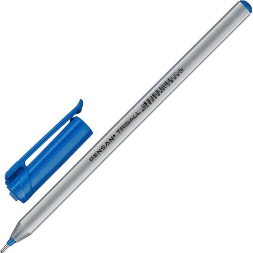 Ручка шариковая PENSAN TRIBALL -синяя-1,0мм EN71, 6 штук