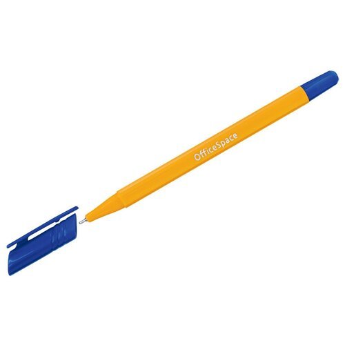 Ручка шариковая OfficeSpace xTrio (0.5мм, синий цвет чернил, масляная основа) 24шт. (OBGP_21495)