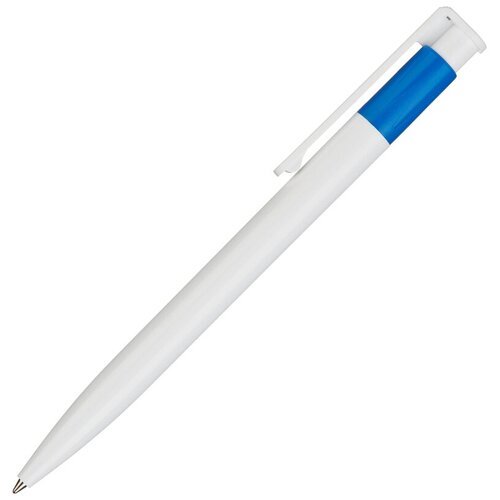 Ручка шариковая автомат. ICO STAR син клип/бел корп, син ст. 0,5мм
