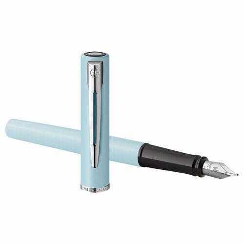 Ручка перьевая Waterman 'Allure Pastel Blue' синяя, 0.8мм, подарочная упаковка