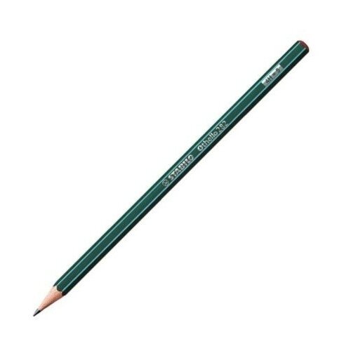 Stabilo Чернографитовый карандаш 'Othello', цвет корпуса зеленый, 4H sela