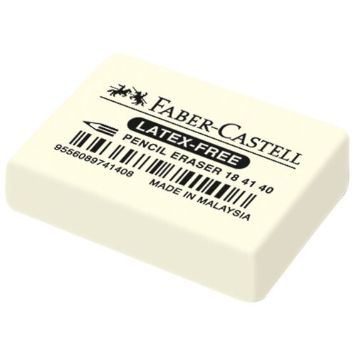 Faber-Castell Ластик 184140 белый 40