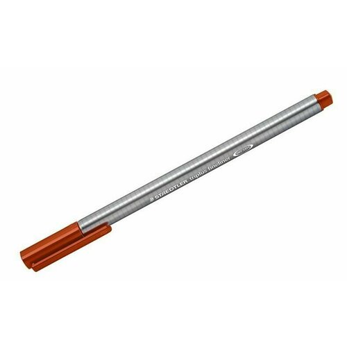 Ручка капиллярная Staedtler Triplus, одноразовая, 0.3 мм яркая охра