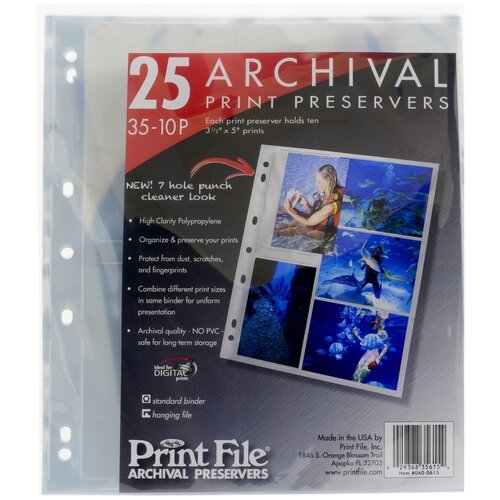 Файл PrintFile 35-10P/ 25 листов