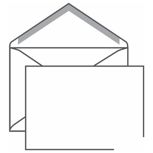 Конверт почтовый C5 Ряжск Гознак (162x229, 80г, декстрин) белый, 1000шт. (4607122771342)
