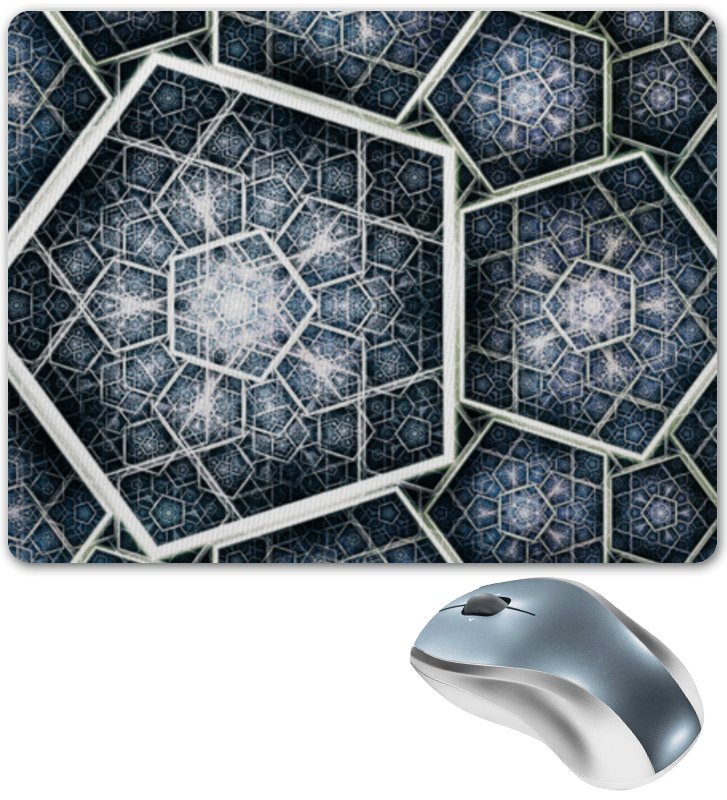 Printio Коврик для мышки Abstract pentagon