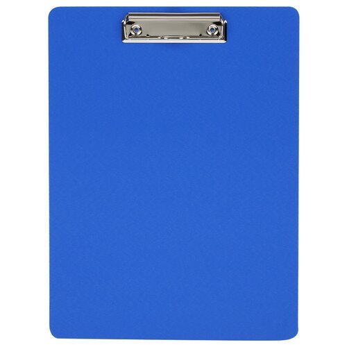 OfficeSpace планшет с зажимом А4, пластик (полифом), синий