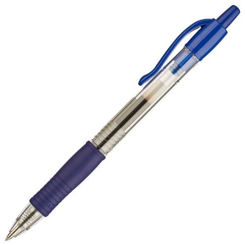 Ручка гелевая Pilot BL-G2-5-L (25733) авт. 0.3мм синие чернила - 12 шт.