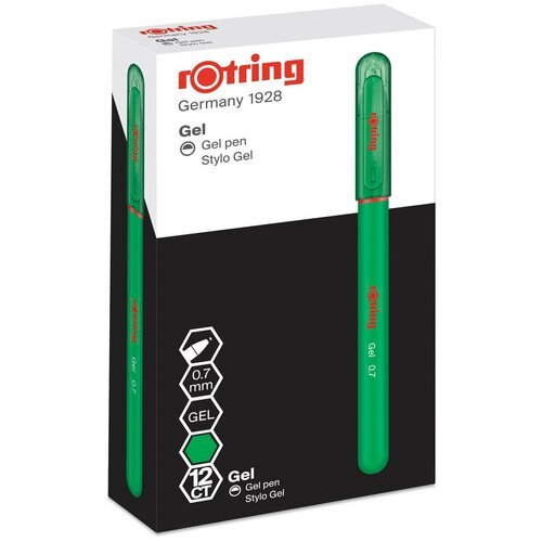 Ручка гелевая Rotring GEL (2114439) 0.7мм зеленый