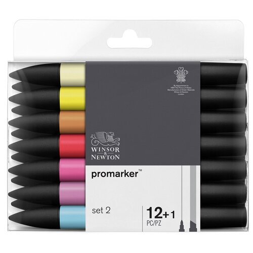 Winsor & Newton набор маркеров Promarker Set 2, (290138), 13 шт.